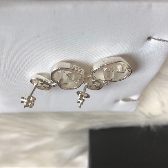 NIB GUCCI Love Britt Double G Earrings - Picture 6 of 8